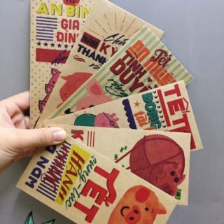 [Mua 4 tặng 1] Bao lì xì cao cấp