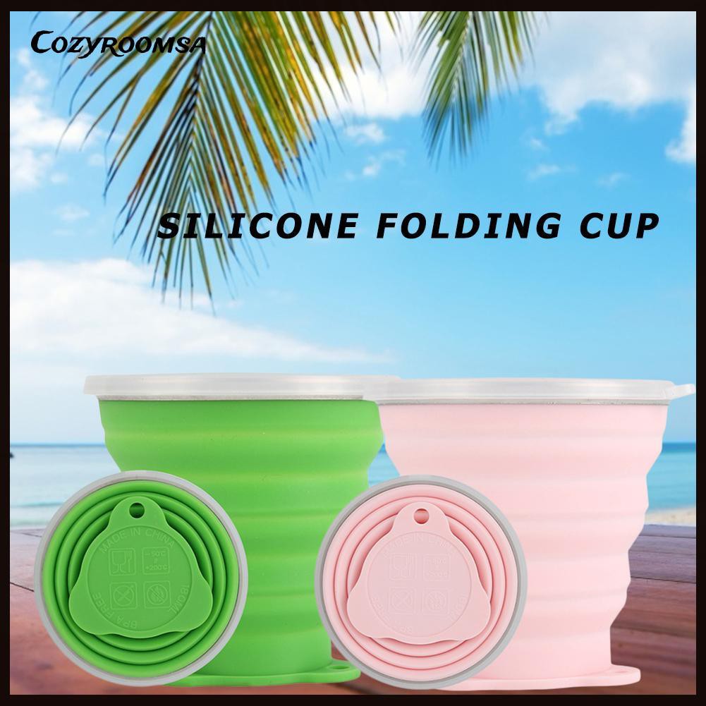 Cốc Nước Silicon Gấp Gọn Tiện Lợi Dung Tích 270ml