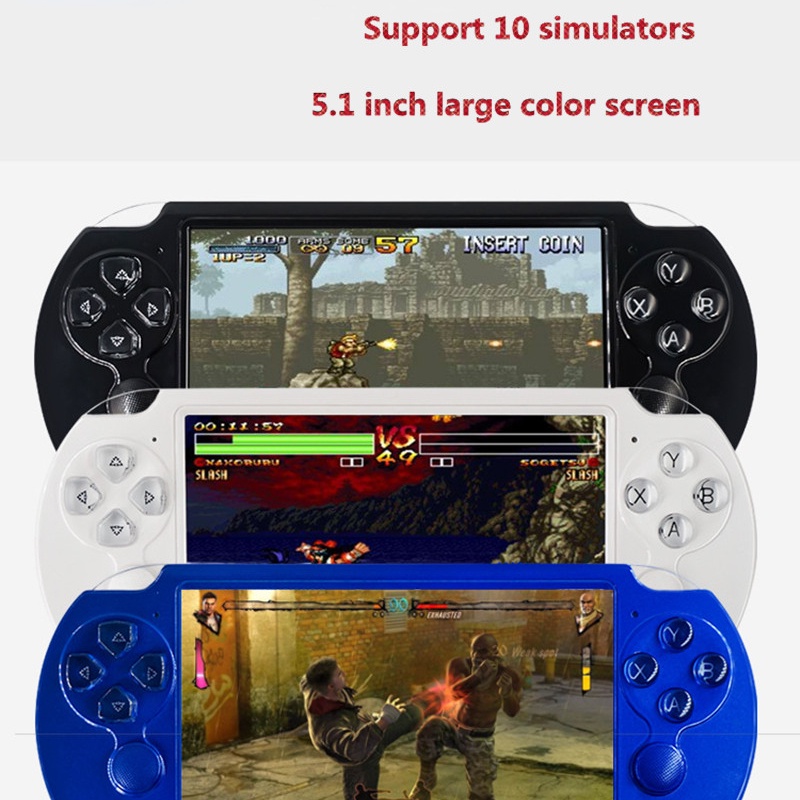 Máy Chơi Game Cầm Tay 5.1 inch 8GB X9 plus Tích Hợp 10000 Trò Chơi Mp3