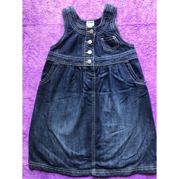 Đầm jean Old Navy bé gái (3-4 tuổi)