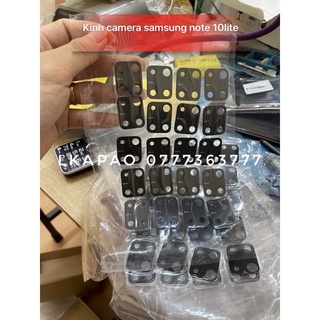 Kính camera samsung note 10 lite zin new hãng