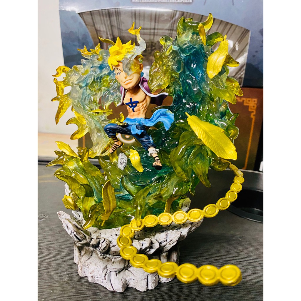 Mô hình Marco phượng hoàng chibi effect resin cao 18cm - One piece