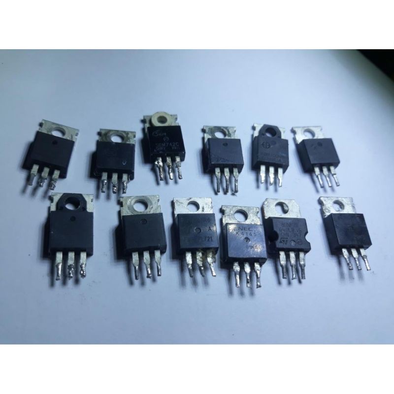 Ombo 10 mosfet Kênh N - Mosfet xe điện 80nf70-HY1707-SF7510-RU6888-K4145-NCE190-FBM100N80-75N75-SEM742C