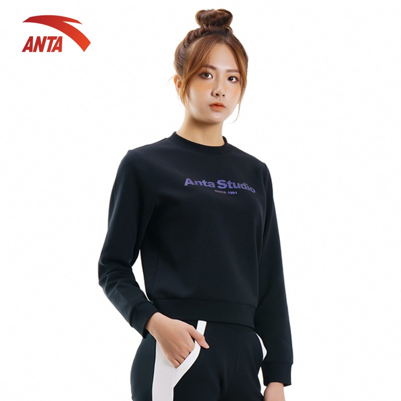 Áo nỉ thể thao nữ Anta 862037718-2