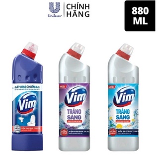 Vim tẩy bồn cầu nhà tắm chai 880ml