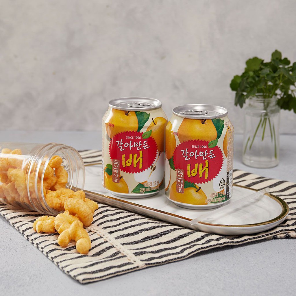 cOMBO 2 LON NƯỚC ÉP LÊ HÀN QUỐC 238ML