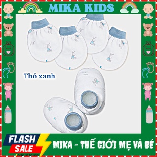 Bao tay / Bao chân bo chun Miomio nhiều màu sắc đáng yêu cho bé
