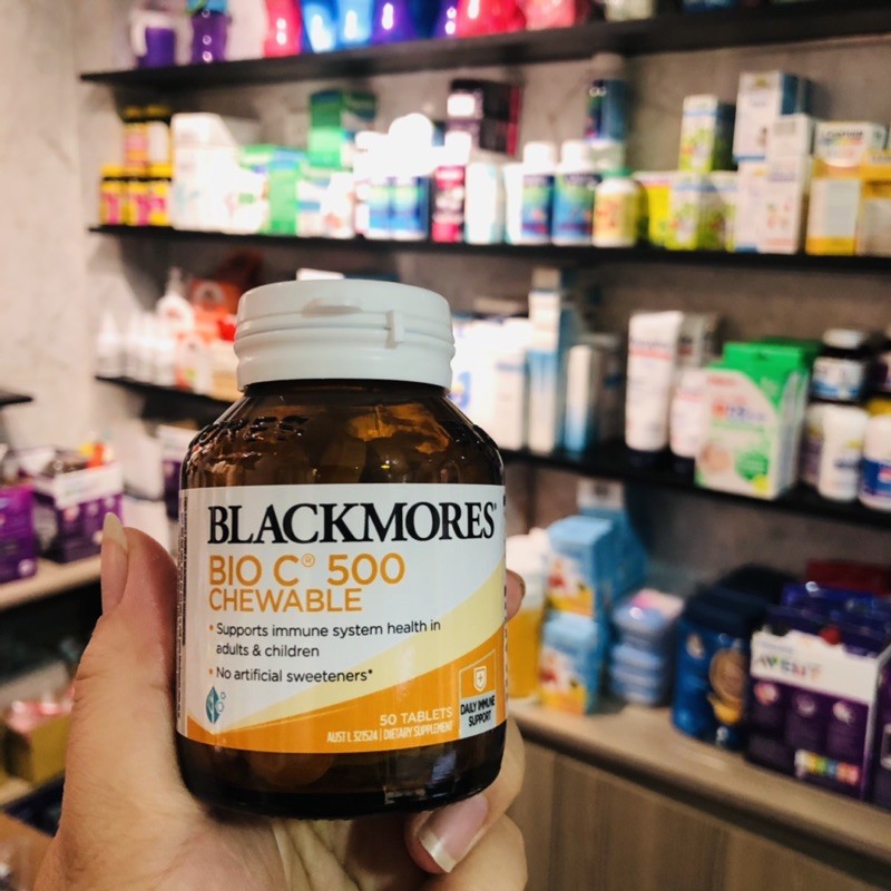 Viên ngậm nhai Blackmores Bio C 500mg, 1000mg