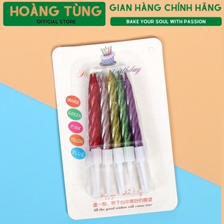 Nến ngắn trang trí bánh kem
