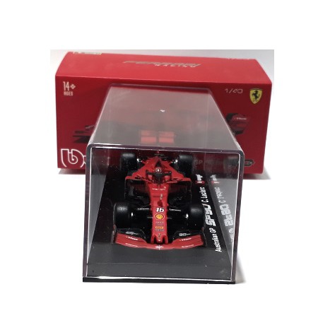Bburago Mô Hình Xe Đua F1 2019 Ferrari 16 Charles Lecrec Tỉ Lệ 1 / 43