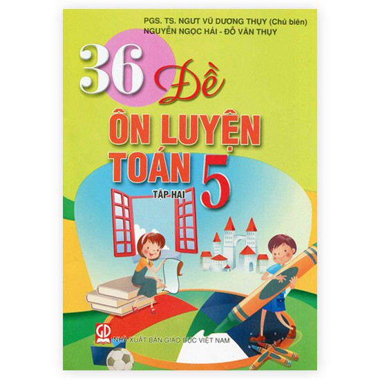 Sách - 36 đề ôn luyện Toán 5 - tập 2