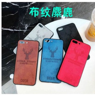 Ốp lưng vải jean họa tiết hươu cho iphone