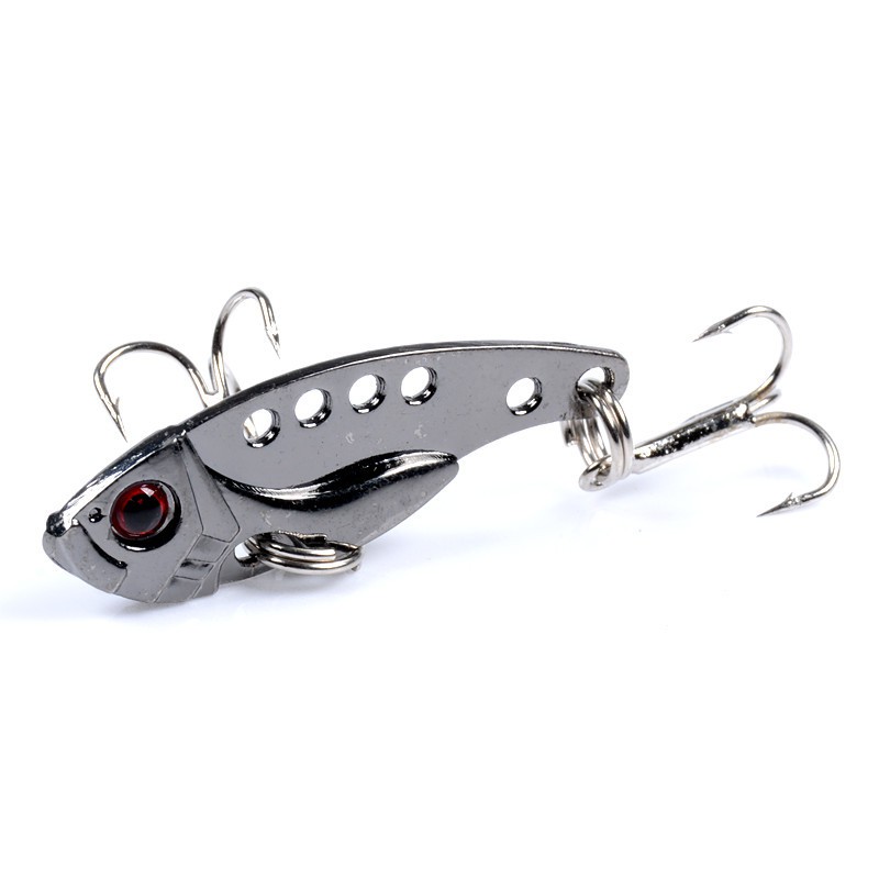 Mồi câu lure cá sắt VIB 3.8g/35mm mồi lure cá lóc, cá chẽm full lưỡi BKK mua,Chất Lượng Cao Mồi câu cá