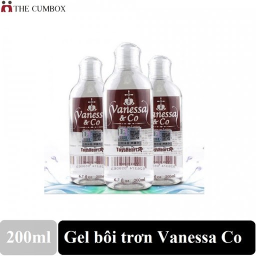 Gel Bôi Trơn Nhật Bản Trong Suốt Vanessa &amp; Co Cao Cấp - Chai 200ml