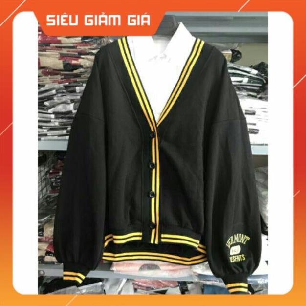 [Giá siêu rẻ] Áo khoác cardigan viền sọc, kèm hình thật