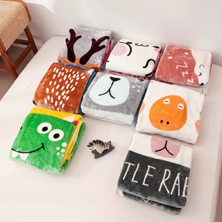 Chăn LÔNG CỪU chăn đi học Koadear cho bé dày dặn siêu ấm siêu mềm mịn