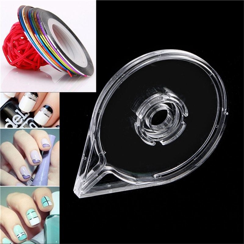 Hộp Trong Suốt Đựng Phụ Kiện Trang Trí Móng Tay 3d
