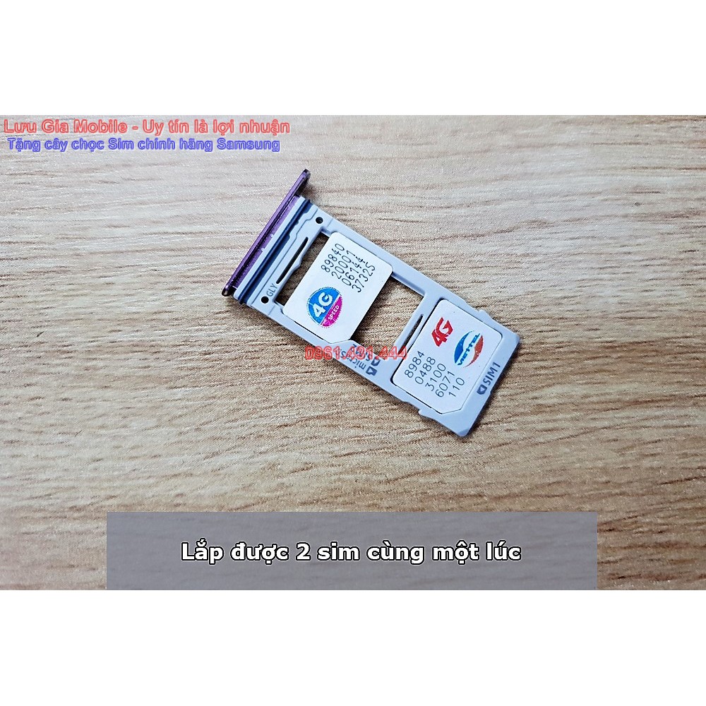Khay sim Galaxy S9 S9 Plus 2 Sim G960 G965 chính hãng Samsung + Tặng kèm cây Chọc sim chính hãng