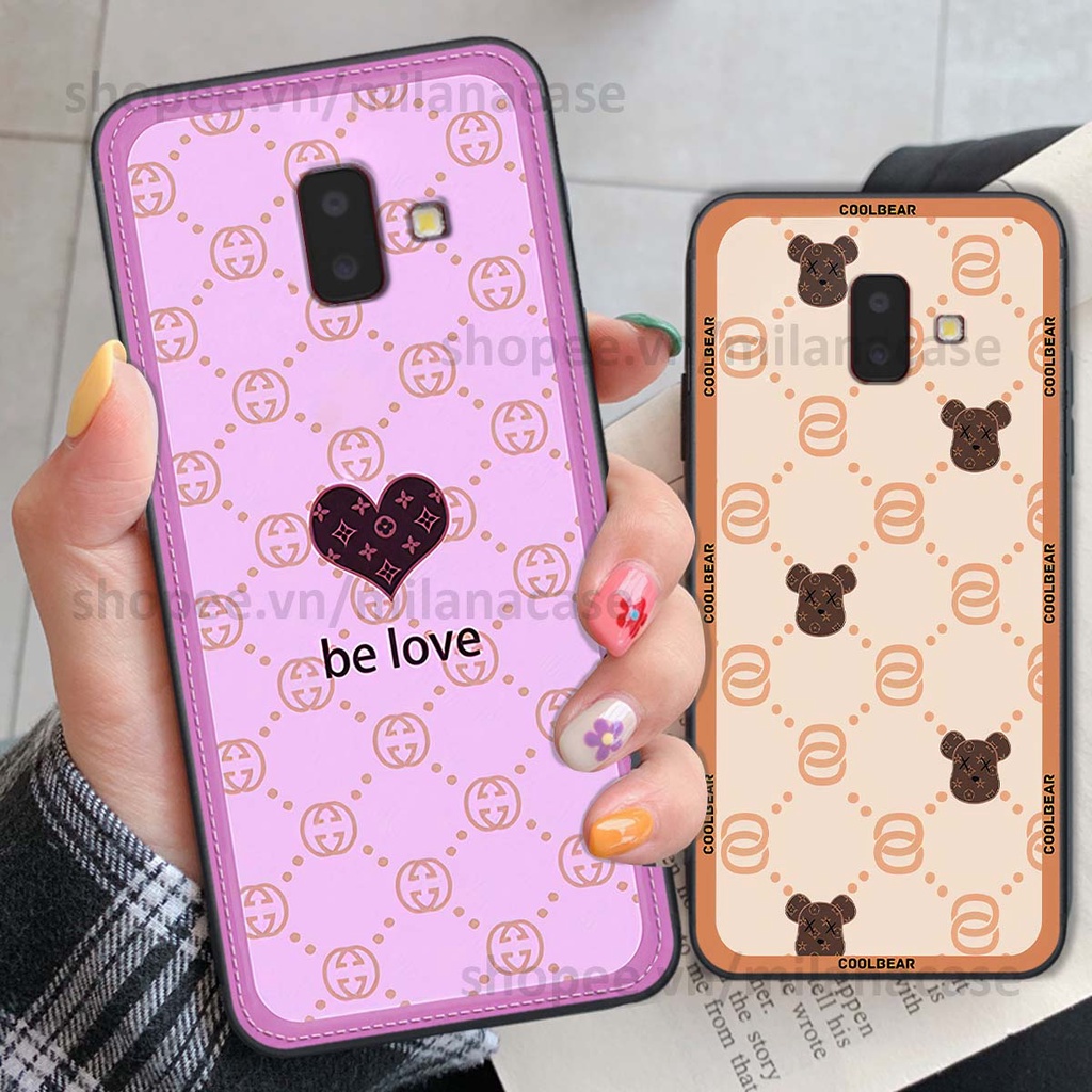 Ốp Samsung J6 2018 / J6 Plus / J6+ hình trái tim be love tình yêu siêu đẹp, cá tính, thời trang