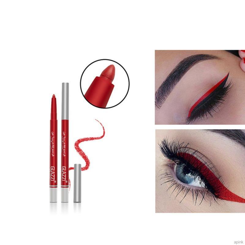 [Hàng mới về] Set 12 Bút Kẻ Mắt Chống Thấm Nước Trang Điểm Lâu Trôi Nhiều Màu Sắc Chất Lượng Cao