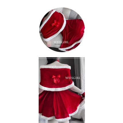 VÁY NOEL CÓ ÁO CHOÀNG- VÁY CHẤT LIỆU TỐT/ TIỆM THỜI TRANG LOLITA JK CHÍNH HÃNG LOLIQUESWEET