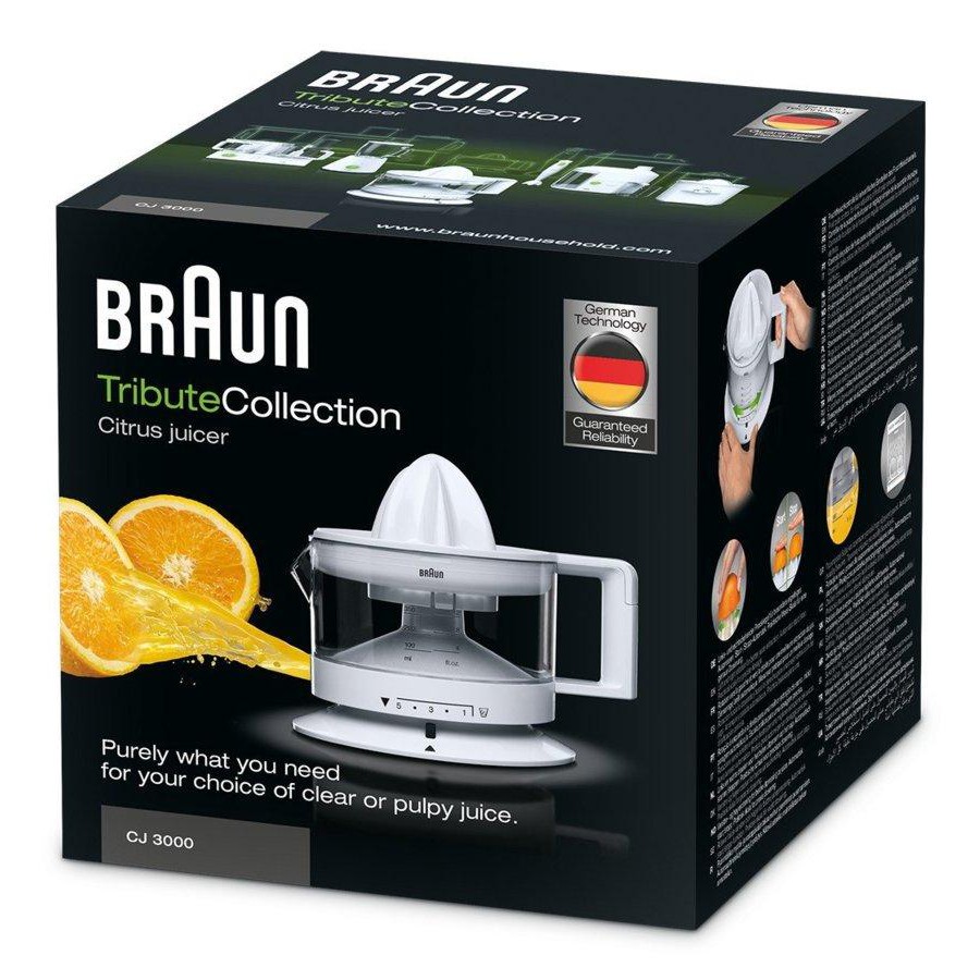 Máy vắt cam châu âu Braun CJ3000