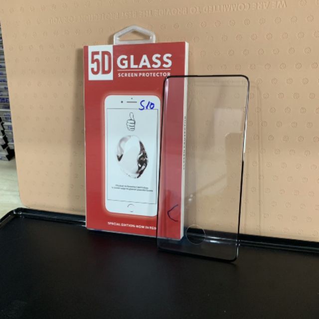 Kính cường lực 5D xịn Galaxy S10/ S10 Plus full màn hình