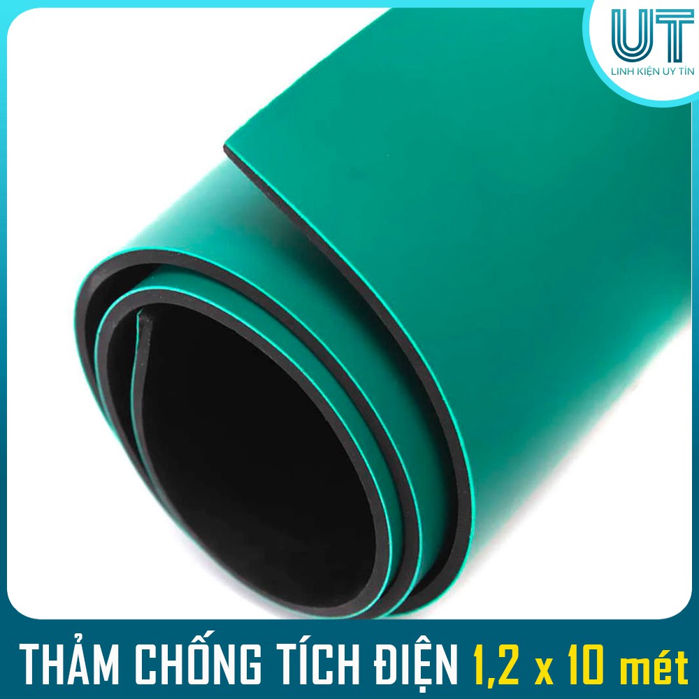 Thảm Cao Su Chống Tĩnh Điện 1,2 Mét x 10 Mét