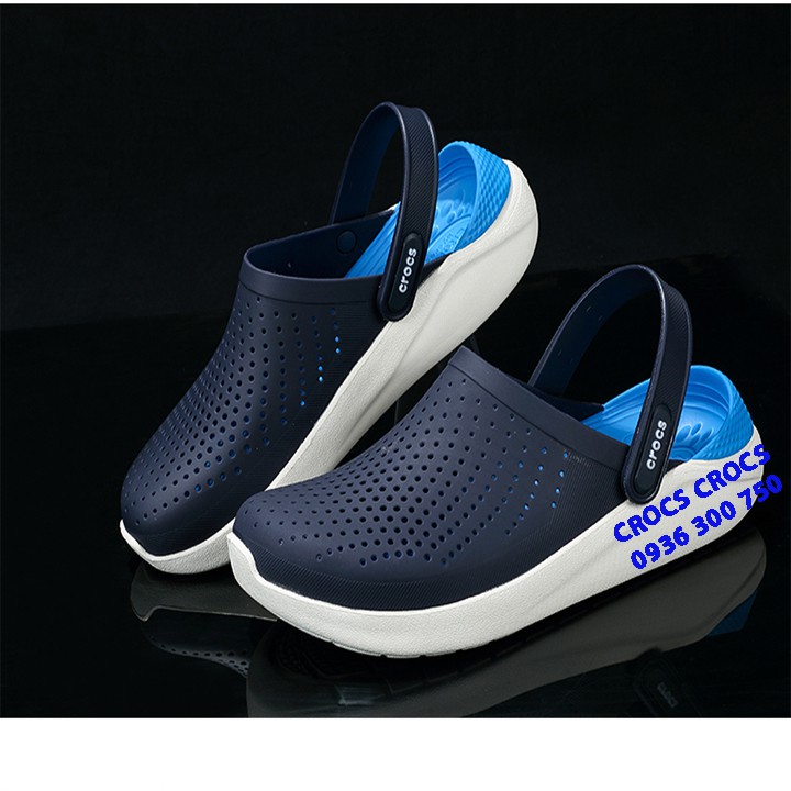 DÉP SỤC C.ROC.S. LITERIDE  CHO CẢ NAM VÀ NỮ MÀU XANH NAVY | BigBuy360 - bigbuy360.vn