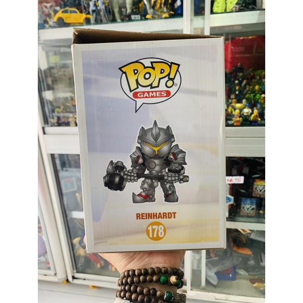 Đồ chơi mô hình funko pop games overwatch reinhardt 6 super sized pop - ảnh sản phẩm 3