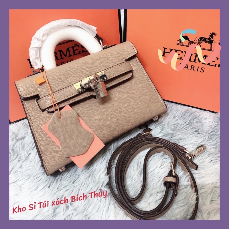 Túi HM sz 19cm fun box tag bạc