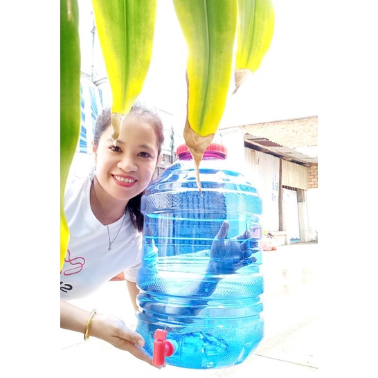 Bình nhựa nắp lớn 20 lít