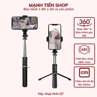 Gậy chụp hình Q07 kèm nút bluetooth điều khiển từ xa