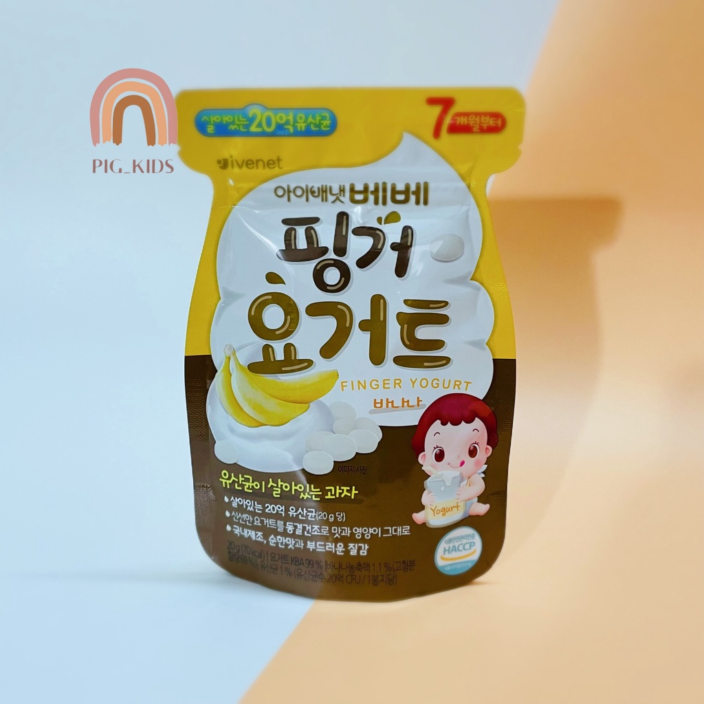 Sữa Chua Khô Ivenet Hàn Quốc Cho Bé 7m+