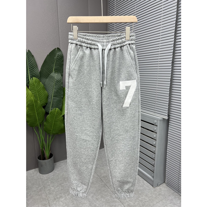 Quần Nỉ Jogger Bo Gấu  In 5D Số 7 Phong Cách, Trẻ Trung, Năng Động, Cá Tính Mã GAREM777