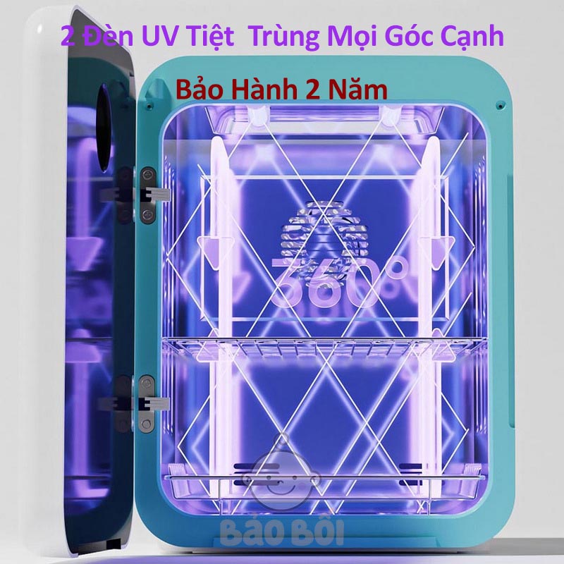 Máy Tiệt Trùng Sấy Khô Khử Mùi UV Tân Bôi NCVI Cao Cấp