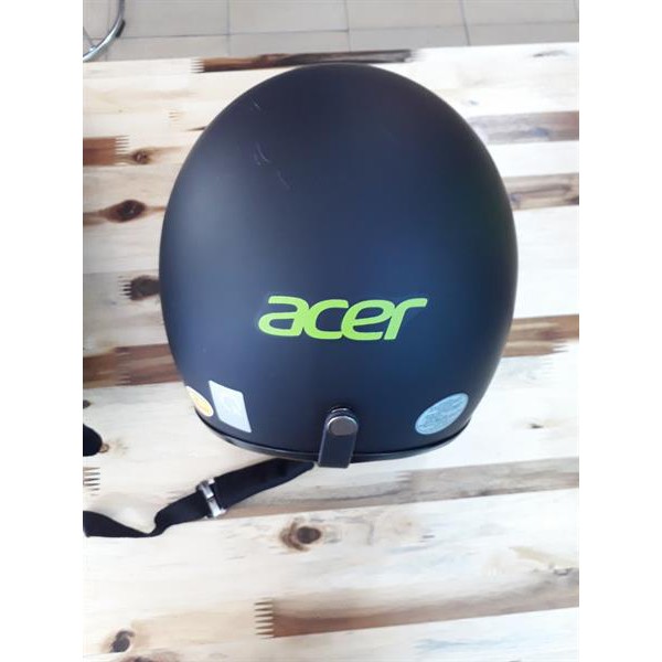 Mũ Bảo Hiểm 3/4 Đầu Logo Acer