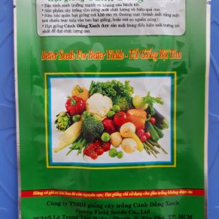 Hạt giống đậu bắp Ấn độ CĐX gói 20g