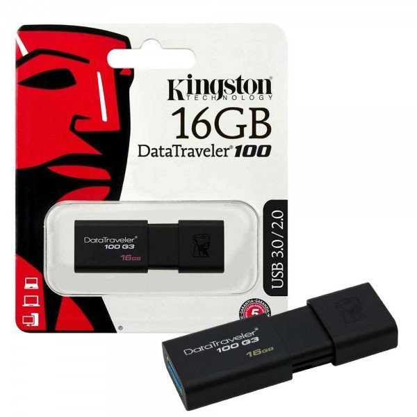 USB 3.0 Kingston DT100G3 16GB tốc độ upto 100MB/s Chính hãng