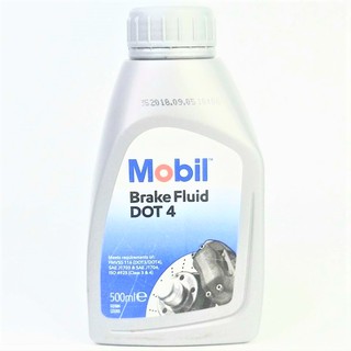 Dầu thắng cho ô tô, xe máy Mobil Brake Fluid Dot 4 500ml