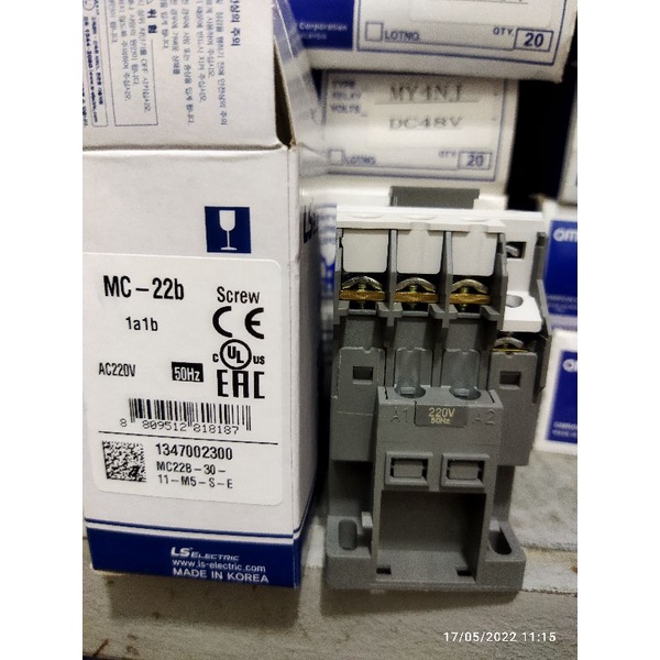 Contactor Khởi động từ LS 3P 22A MC-22b
