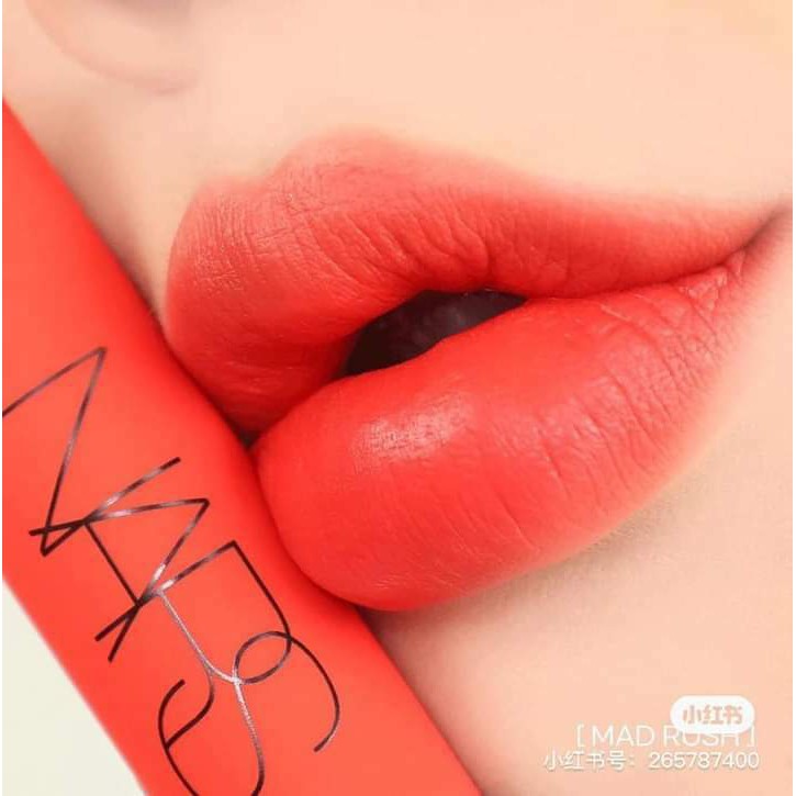 Nars - Son Kem Nars Mas Rush- Màu Đỏ Cam tuyệt đẹp