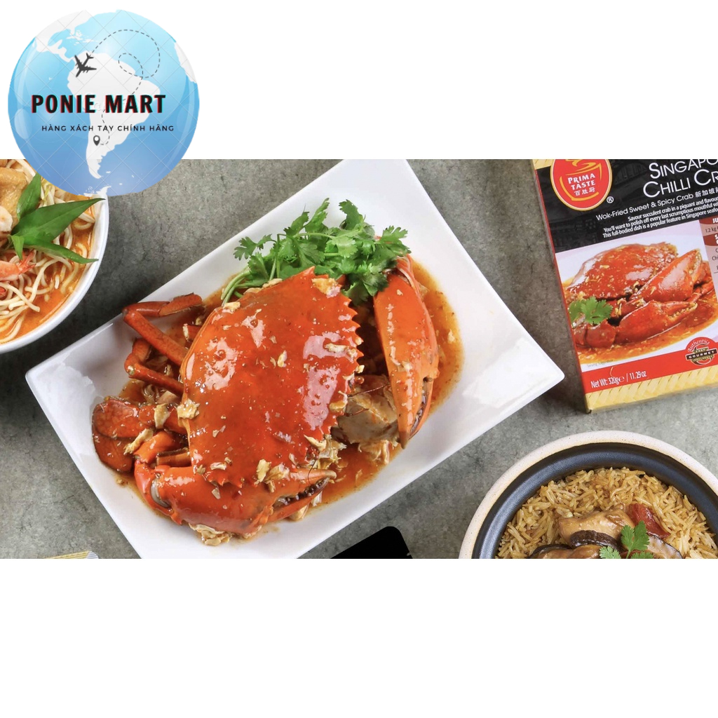 Gói gia vị cua sốt ớt Singapore Prima Taste 320gr