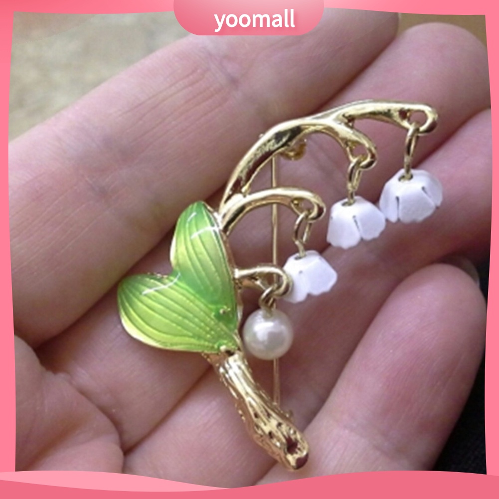 Ghim Cài Áo Hình Hoa Lily Thanh Lịch Cho Nữ