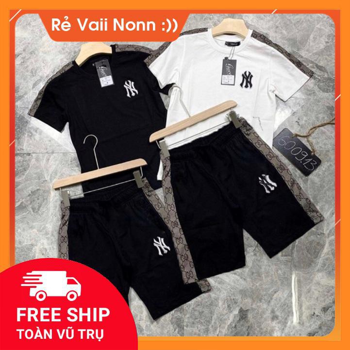 Bộ thể thao hè N-Y phối nâu WK