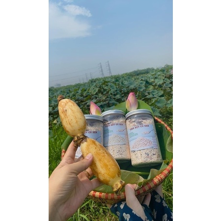 Tinh bột củ Sen - Bột củ Sen mix hạt dinh dưỡng 500gr