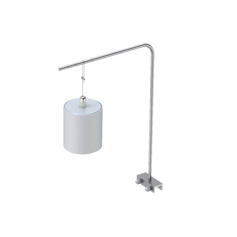 Giá treo đèn bể cá cảnh bể thủy sinh mufan chữ L (1 chân), dây treo đèn, cáp treo đèn