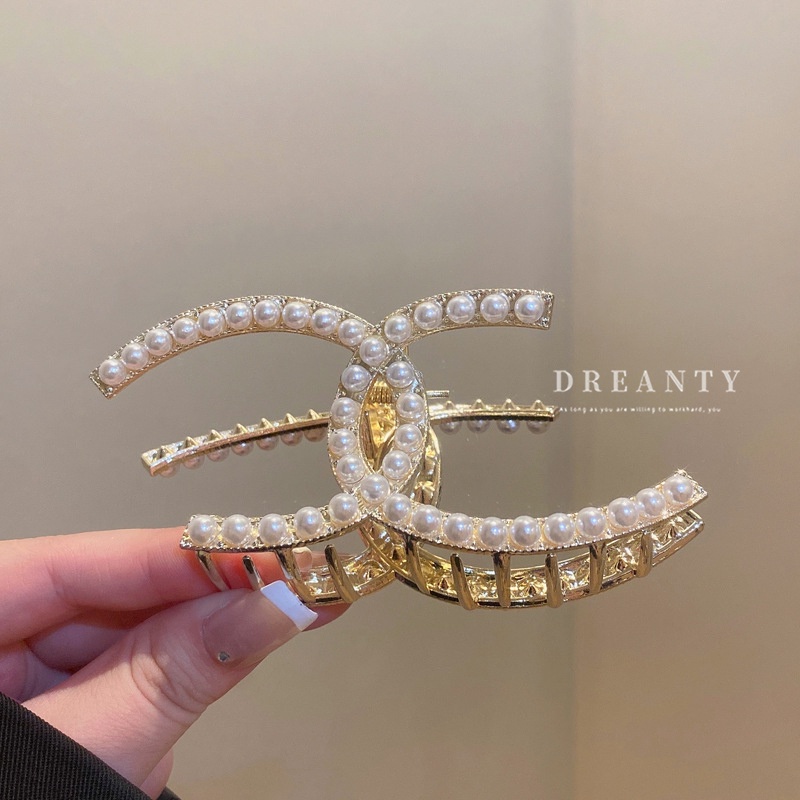 Kẹp Tóc Cá Mập Đính Kim Cương Giả Cao Cấp Thời Trang Hàn Quốc