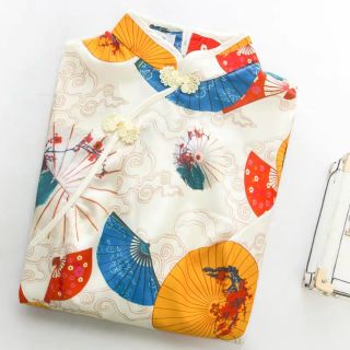 Sườn xám họa tiết độc lạ