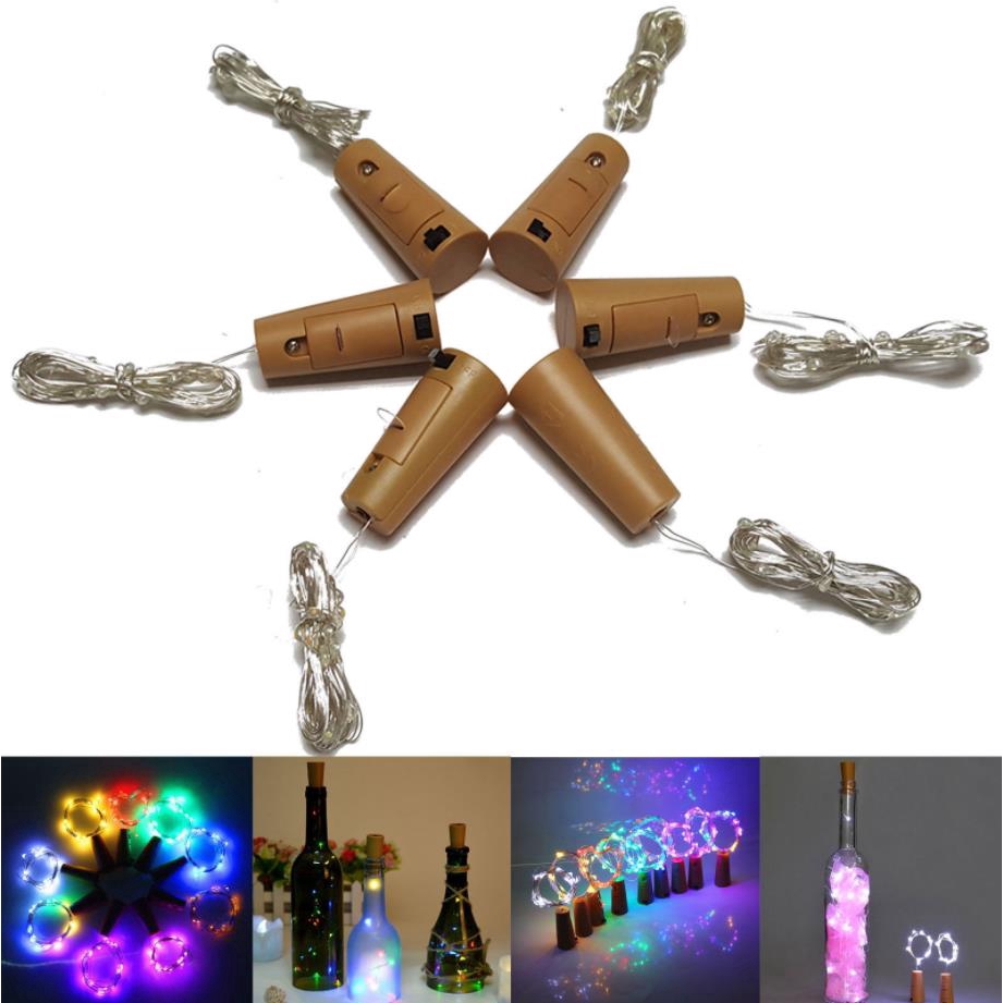Dây đèn LED nhiều màu dùng trang trí 3m 5m
